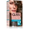 Schwarzkopf Gliss Color перманентната боя за коса цвят 6-16 Cool Pearly Brown 1 бр.