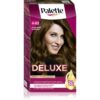 Schwarzkopf Palette Deluxe перманентната боя за коса цвят 4-65 Dazzling Brown 1 бр.
