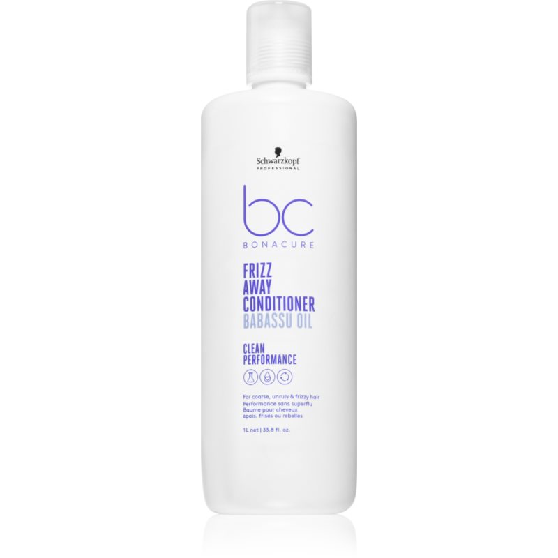 Schwarzkopf Professional BC Bonacure Frizz Away Conditioner балсам за непокорна коса 1000 мл.
