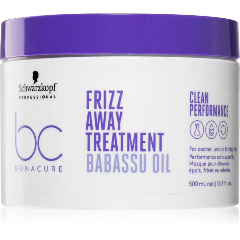 Schwarzkopf Professional BC Bonacure Frizz Away Treatment маска за непокорна коса 500 мл.