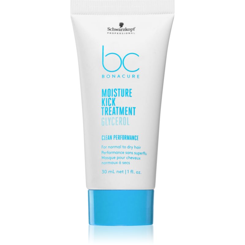 Schwarzkopf Professional BC Bonacure Moisture Kick маска за нормална към суха коса 30 мл.