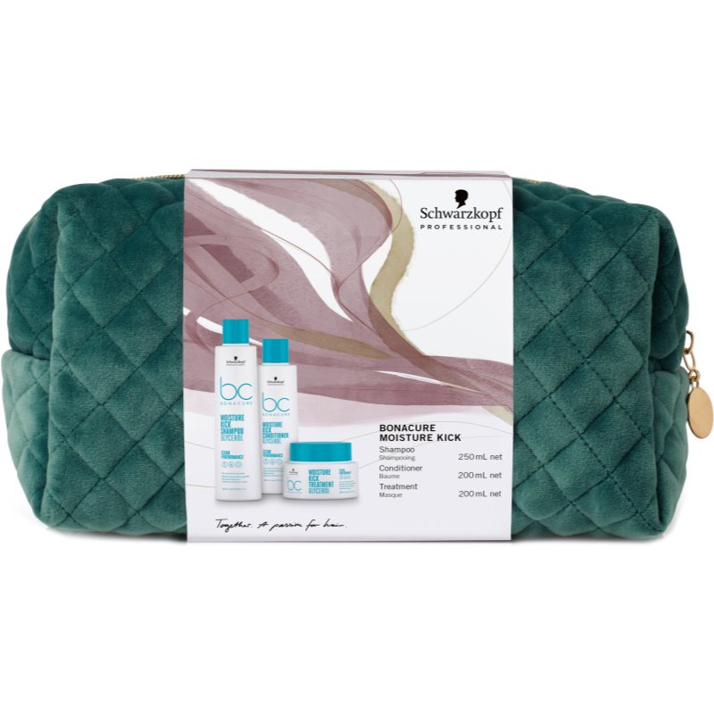 Schwarzkopf Professional BC Bonacure Moisture Kick подаръчен комплект за нормална към суха коса