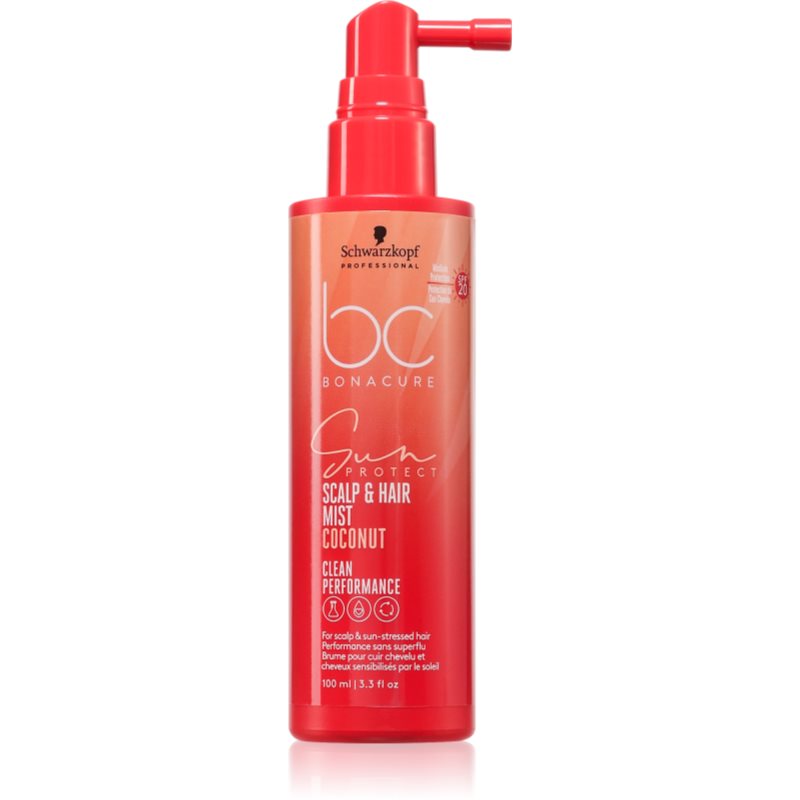 Schwarzkopf Professional BC Bonacure Sun Protect Scalp & Hair Mist защитна мъгла За коса SPF 20 100 мл.