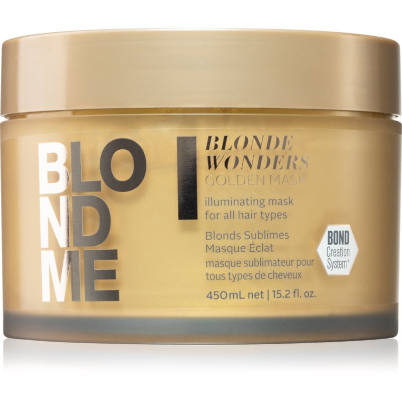 Schwarzkopf Professional Blondme Blonde Wonders подхранваща маска за гладка и лъскава коса 450 мл. на ниска цена