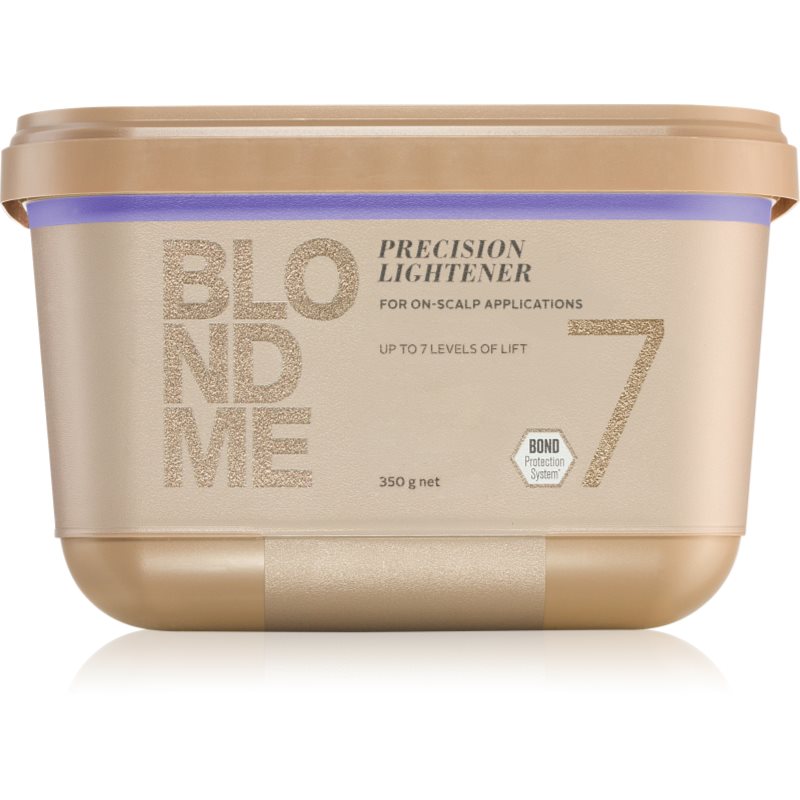Schwarzkopf Professional Blondme Precision Lightener 7 премиум продукт за изсветляване на косата с глина 350 мл.
