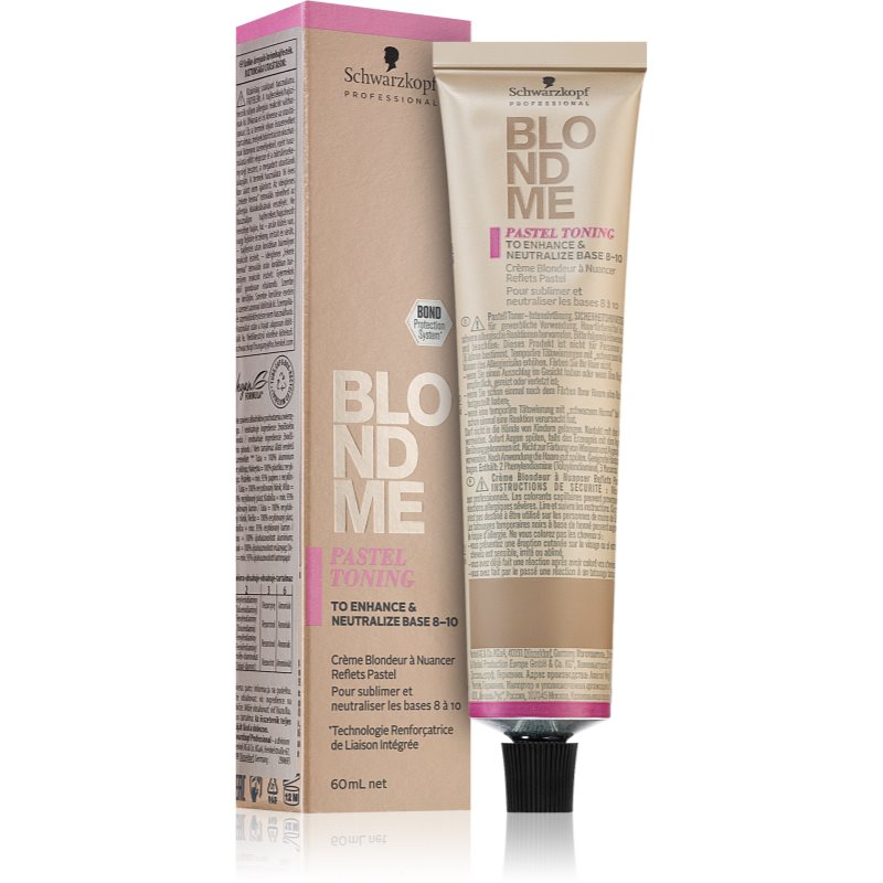 Schwarzkopf Professional Blondme Toning тонираща боя за коса Clear 60 мл.