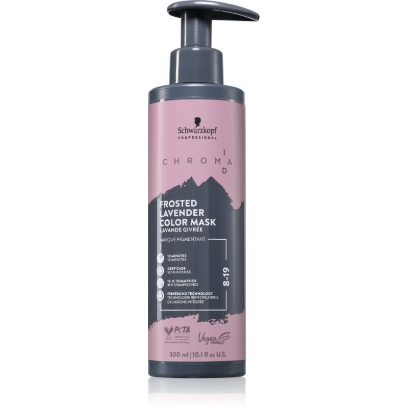 Schwarzkopf Professional Chroma ID Color Mask Интензивна възстановяваща цветна маска За коса цвят 8-19 Frosted Lavender 300 мл.