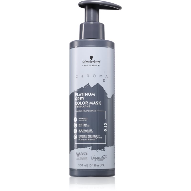 Schwarzkopf Professional Chroma ID Color Mask Интензивна възстановяваща цветна маска За коса цвят 9-12 Platinum Grey 300 мл.