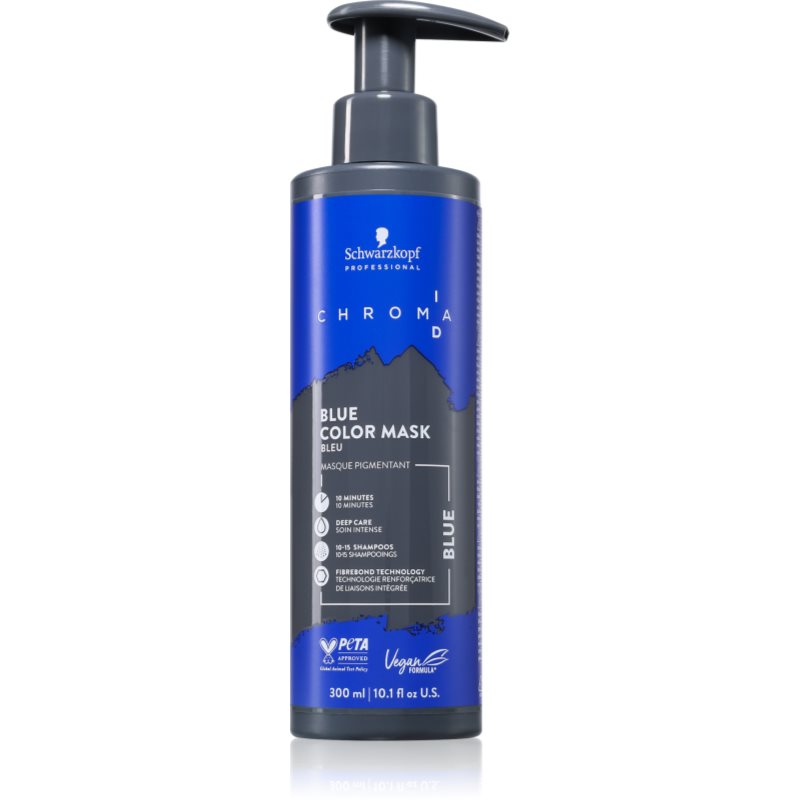 Schwarzkopf Professional Chroma ID Color Mask Интензивна възстановяваща цветна маска За коса цвят Blue 300 мл.