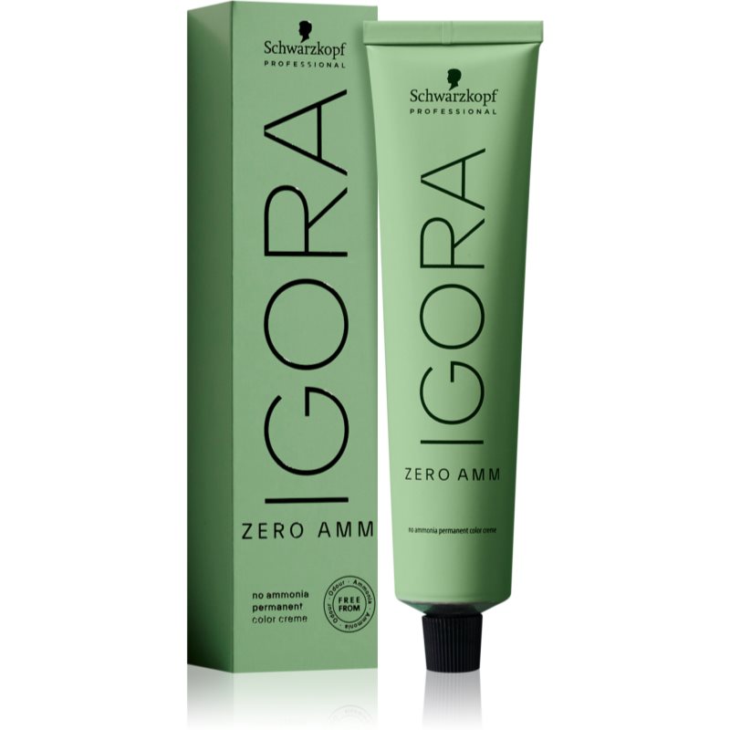 Schwarzkopf Professional IGORA ZERO AMM перманентната боя за коса без амоняк цвят 5-0 60 мл.