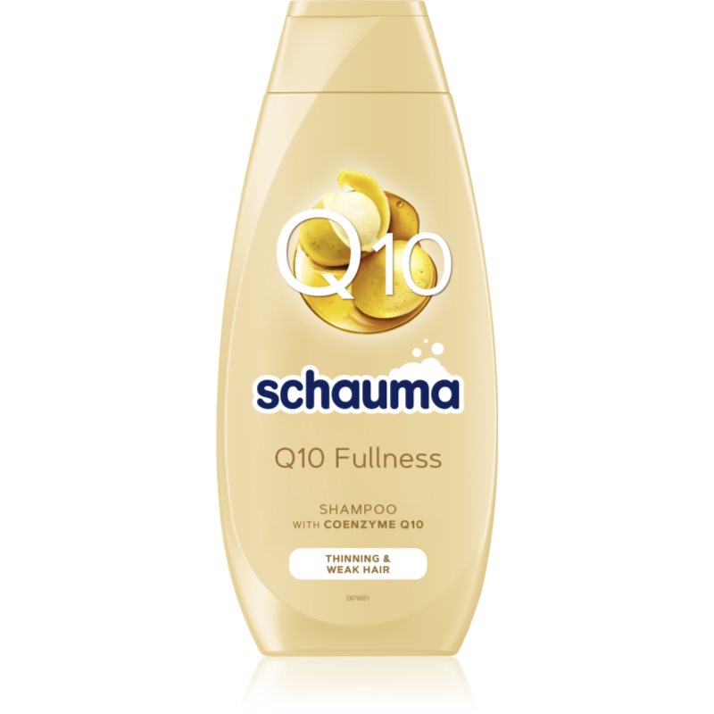 Schwarzkopf Schauma Q10 Fullness шампоан за финна и уредяваща коса с коензим Q 10 400 мл.
