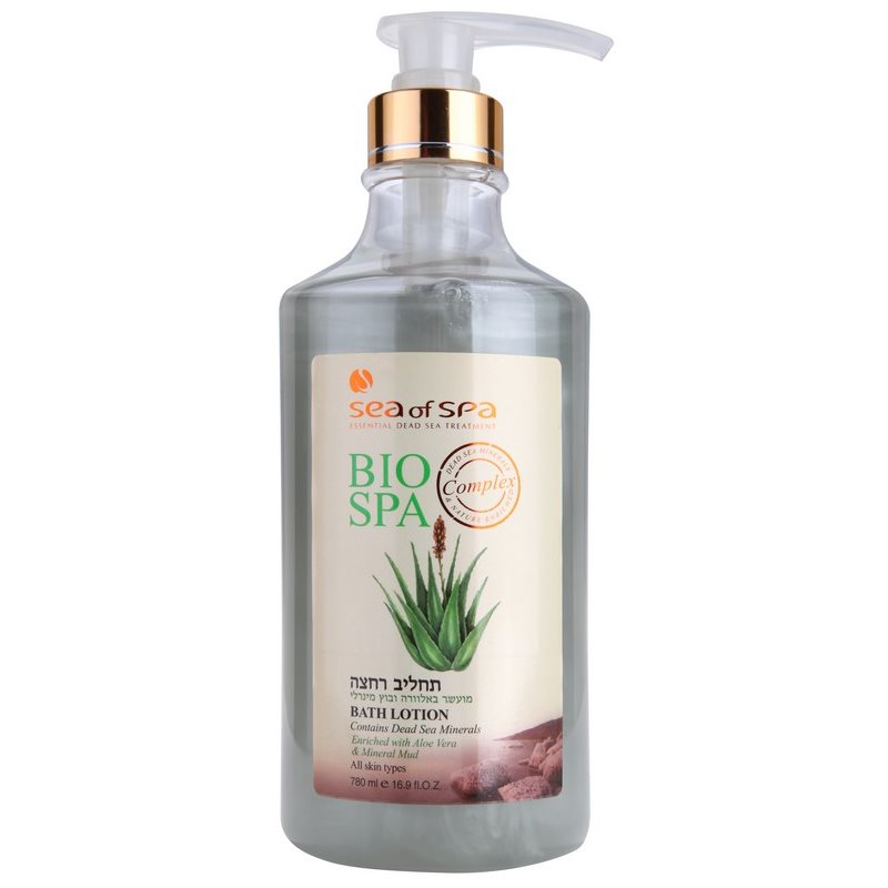Sea of Spa Bio Spa Aloe Vera & Mineral Mud крем за душ и вана с минерали от Мъртво море алое вера 780 мл.
