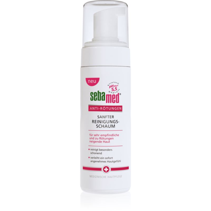 Sebamed Anti-Redness нежна почистваща пяна за чувствителна и зачервена кожа 150 мл.