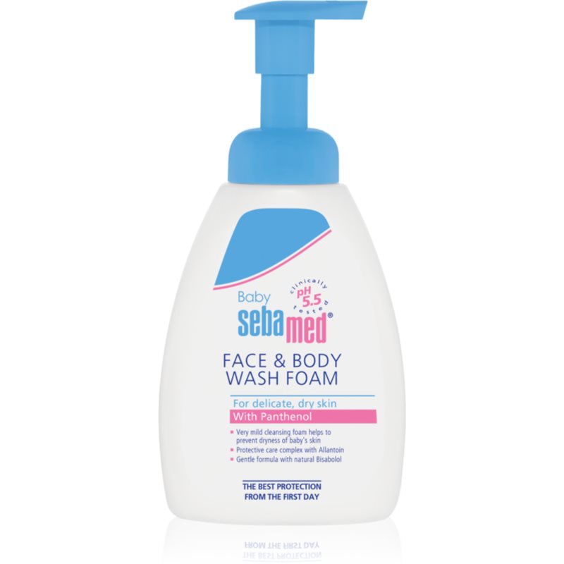 Sebamed Baby Wash изключително нежна миеща емулсия за тяло и коса 400 мл.