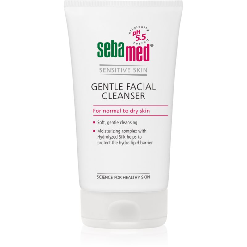 Sebamed Sensitive Skin изключително нежна миеща емулсия за лице 150 мл.