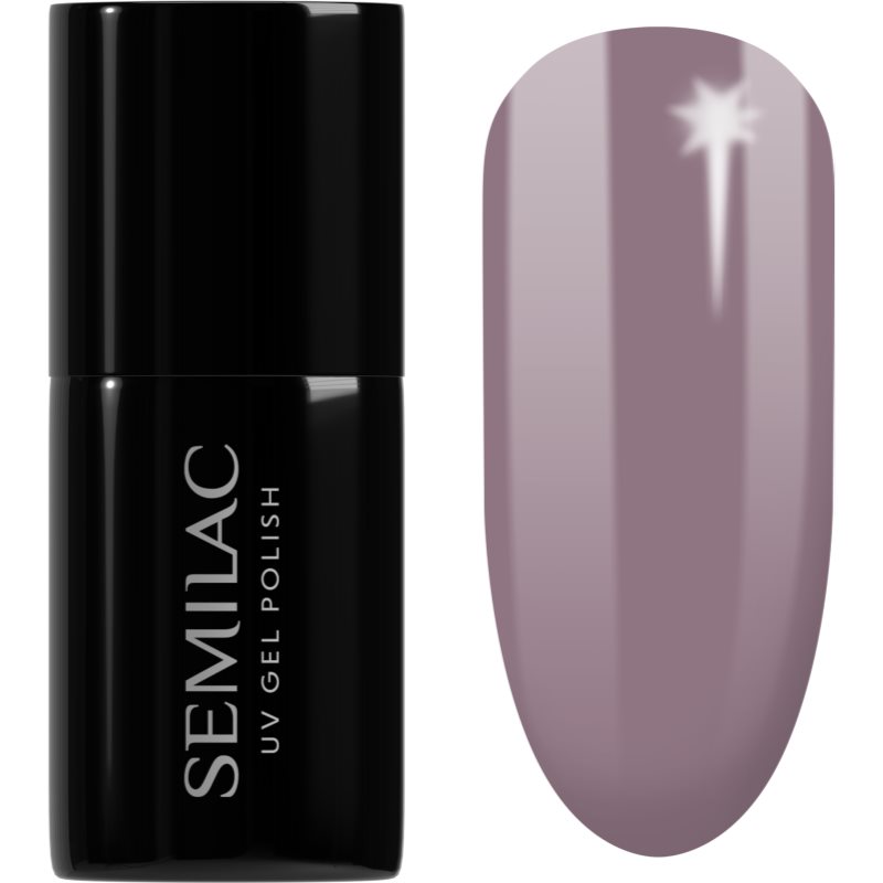 Semilac UV Hybrid Endless Summer гел лак за нокти цвят 373 Moderate Burgundy 7 мл.
