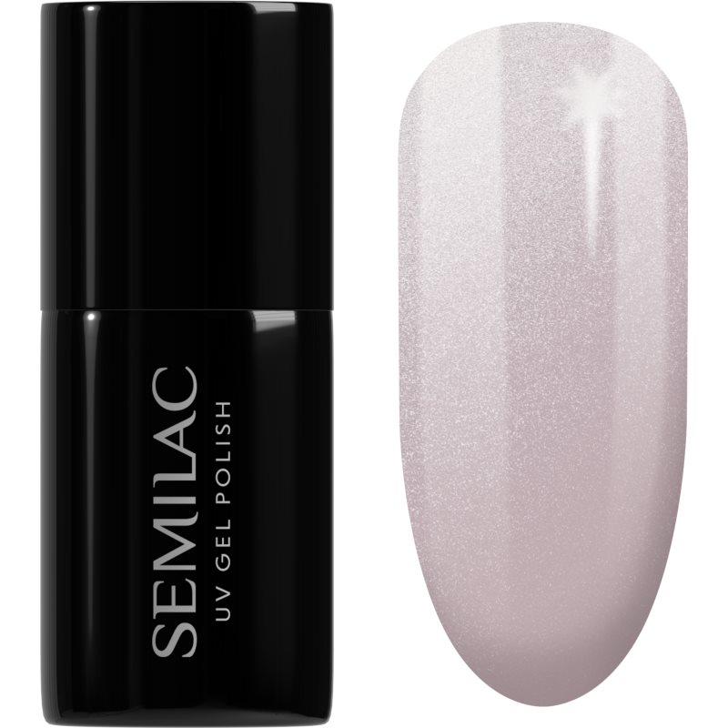Semilac UV Hybrid Wedding Pearls гел лак за нокти цвят 236 Peach Pearl 7 мл.