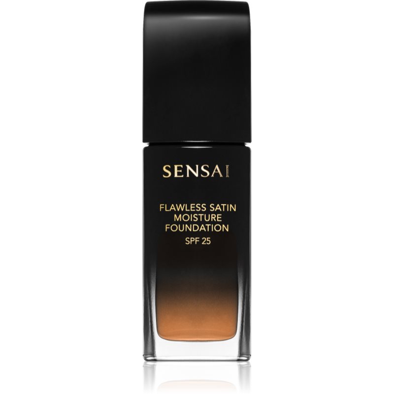 Sensai Flawless Satin Moisture Foundation течен фон дьо тен SPF 25 цвят 204.5 Warm Beige 30 мл.