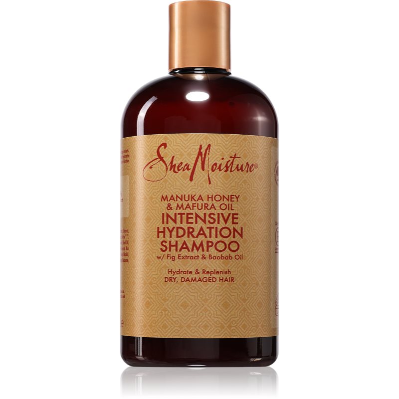 Shea Moisture Manuka Honey & Mafura Oil интензивен хидратиращ шампоан за суха и увредена коса 384 мл.
