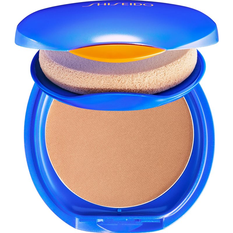 Shiseido Expert Sun Protector UV Protective Compact Foundation SPF30 водоустойчив компактен грим пълнещ цвят Dark Ivory 12 гр.