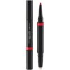 Shiseido LipLiner InkDuo червило и молив за контур за устни с балсам цвят 08 True Red 1.1 гр.