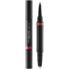 Shiseido LipLiner InkDuo червило и молив за контур за устни с балсам цвят 09 Scarlet 1.1 гр.