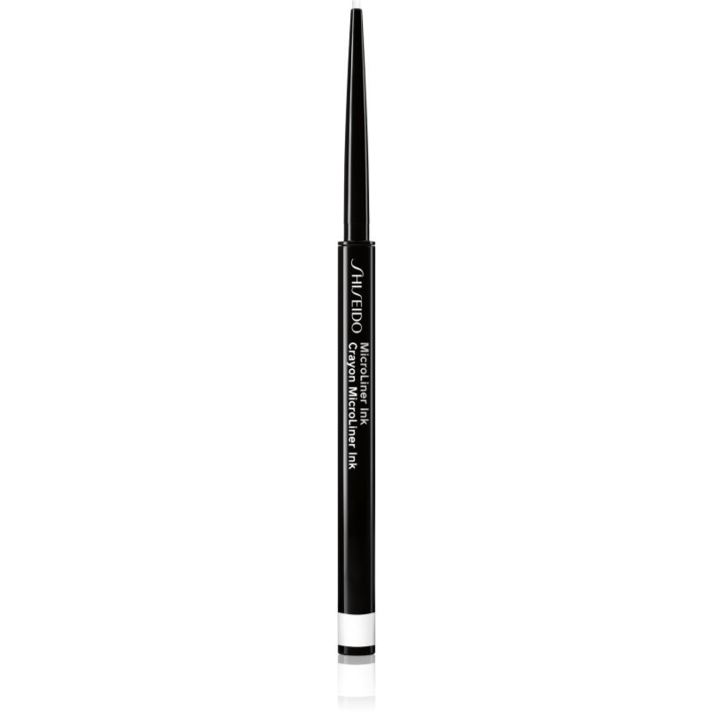 Shiseido MicroLiner Ink молив за очи цвят White 0