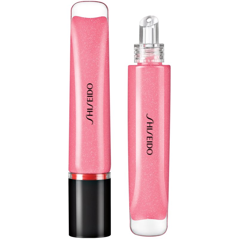 Shiseido Shimmer GelGloss блясък за устни с блестящи частици с хидратиращ ефект цвят 04 Bara Pink 9 мл.