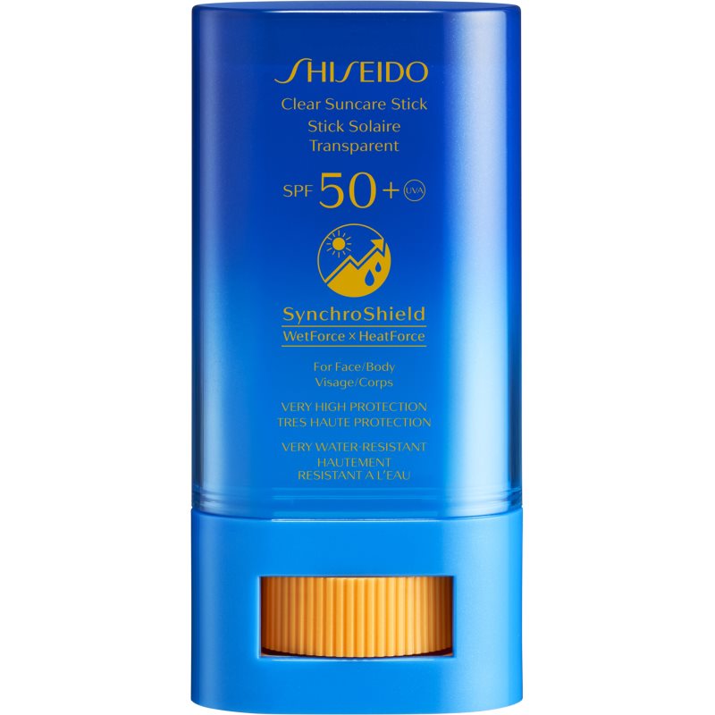 Shiseido Sun Care Clear Stick UV Protector WetForce концентрат за проблемна кожа против слънчеви лъчи SPF 50+ 20 гр. на ниска цена