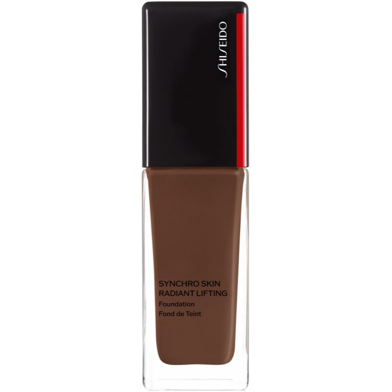 Shiseido Synchro Skin Radiant Lifting Foundation Advanced озаряващ лифтинг грим SPF 30 цвят 560 Obsidian 30 мл.