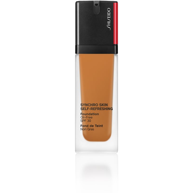 Shiseido Synchro Skin Self-Refreshing Foundation дълготраен фон дьо тен SPF 30 цвят 430 Cedar 30 мл. на ниска цена