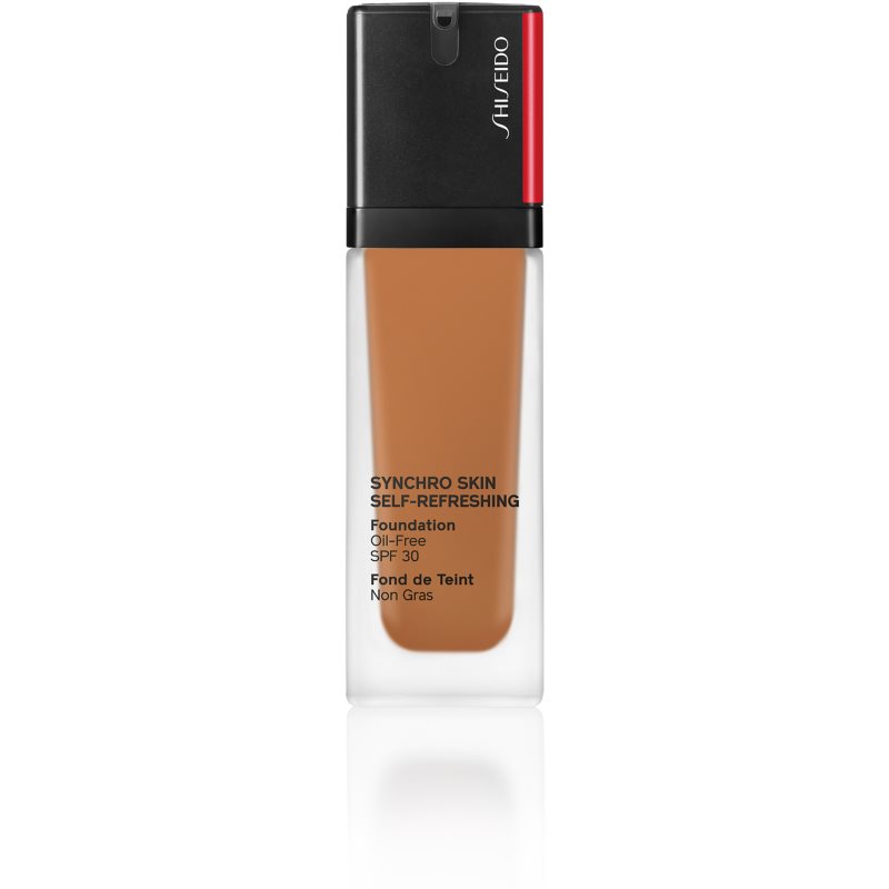 Shiseido Synchro Skin Self-Refreshing Foundation дълготраен фон дьо тен SPF 30 цвят 510 Suede 30 мл.