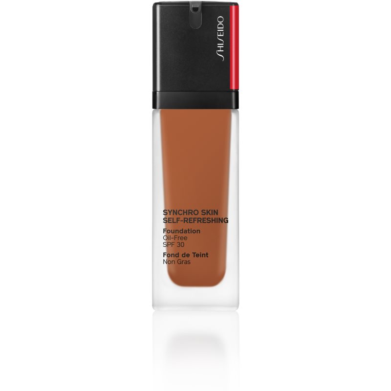 Shiseido Synchro Skin Self-Refreshing Foundation дълготраен фон дьо тен SPF 30 цвят 520 Rosewood 30 мл. на ниска цена