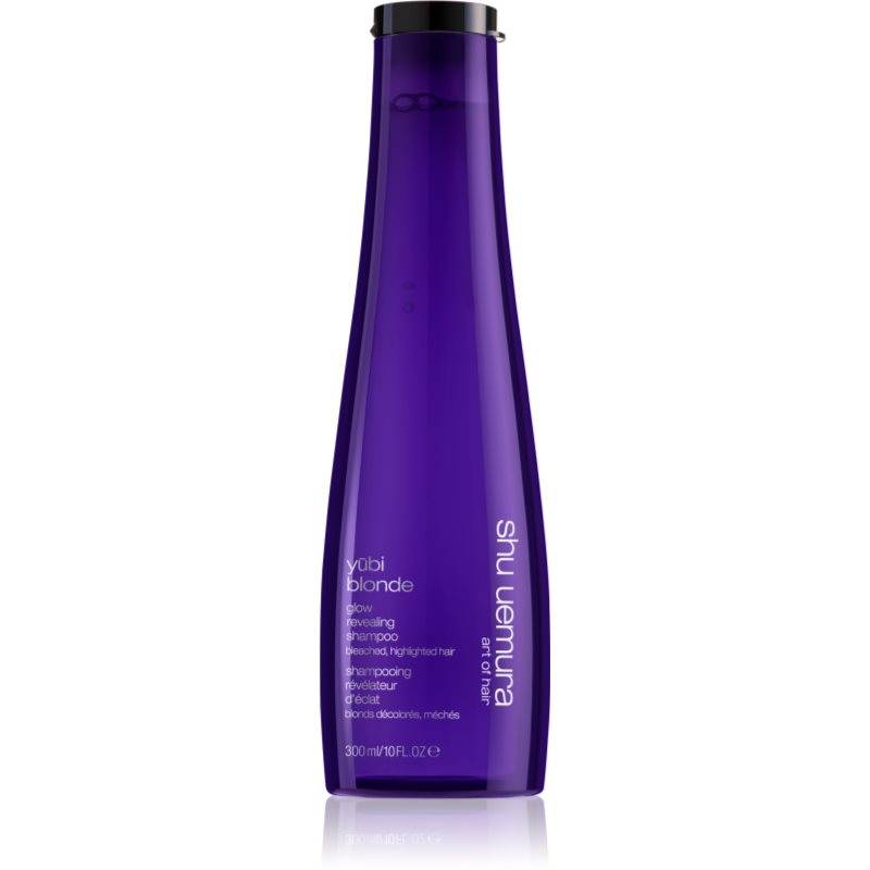 Shu Uemura Yūbi Blonde Shampoo шампоан за блясък за руса и сива коса 300 мл.