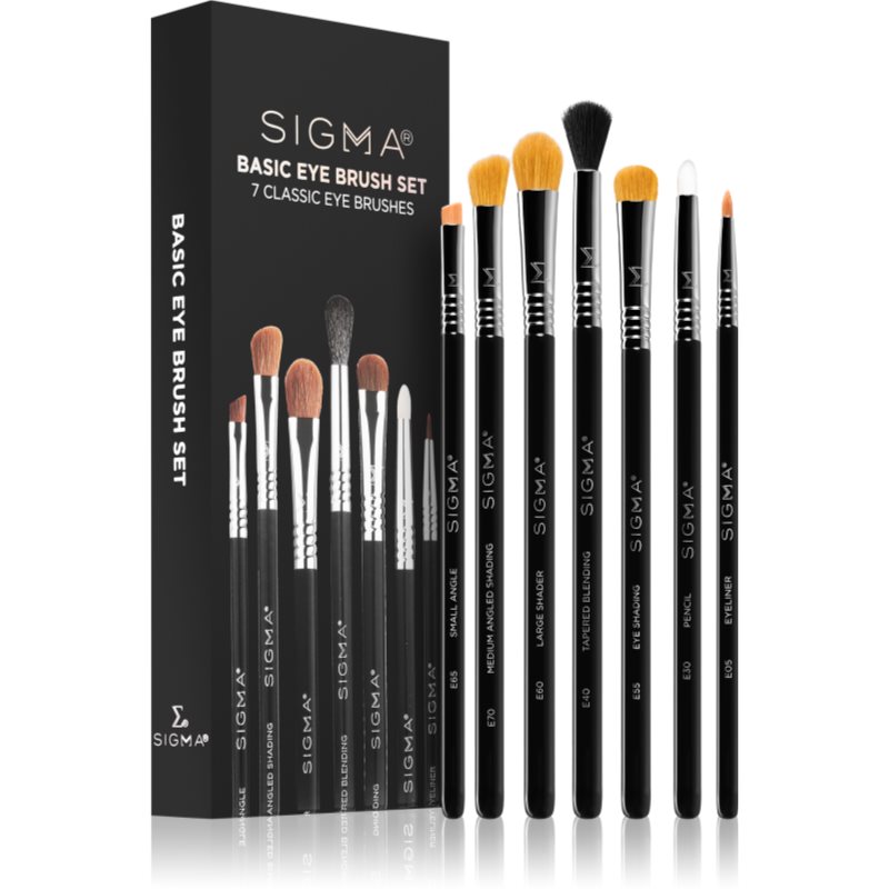 Sigma Beauty Brush Set Basic Eye комплект четки за очи