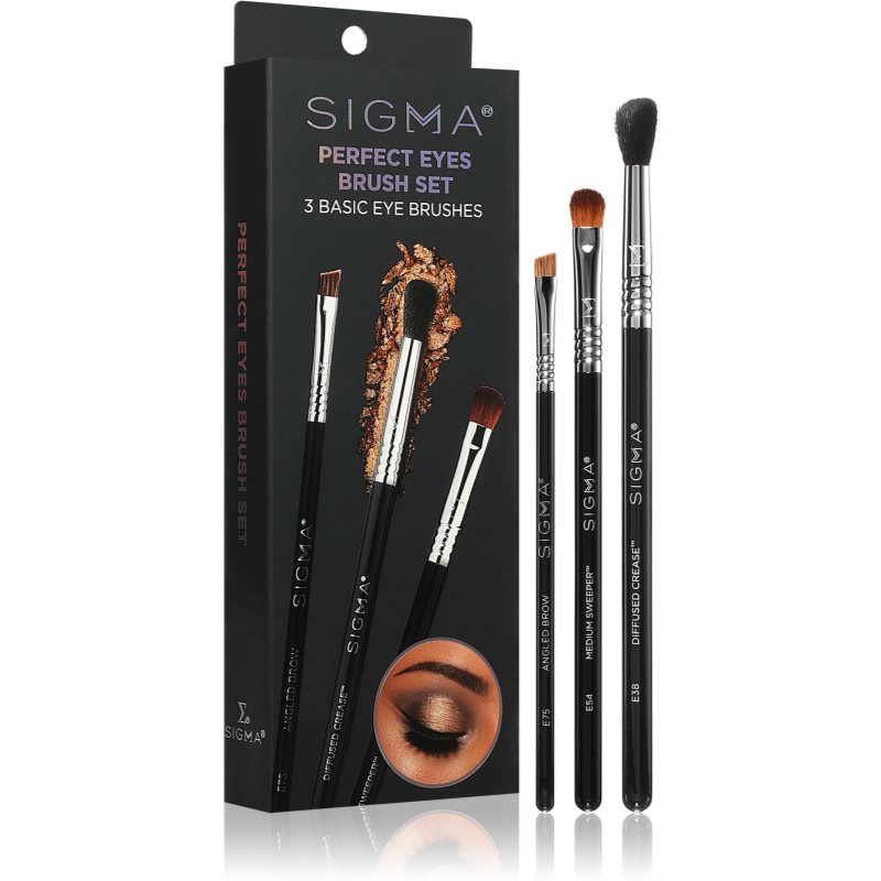 Sigma Beauty Brush Set Perfect Eyes комплект четки за очи и вежди