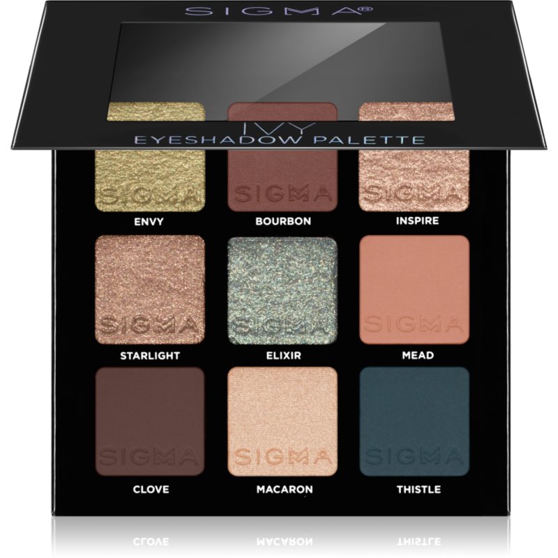 Sigma Beauty Eyeshadow Palette Ivy палитра от сенки за очи 9 гр.