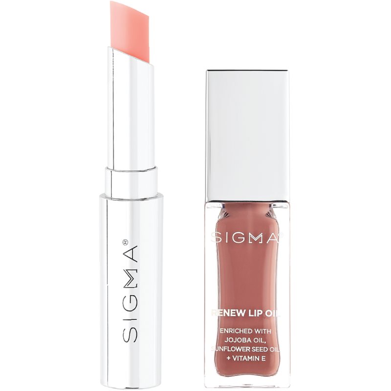 Sigma Beauty Snow Kissed Hydrating Lip Duo комплект за устни на ниска цена