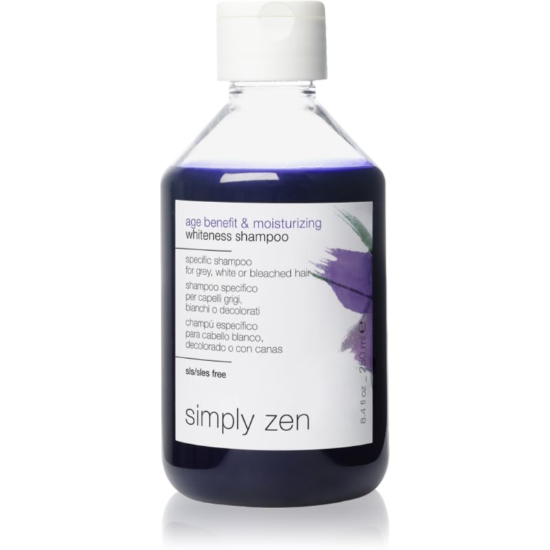 Simply Zen Age Benefit & Moisturizing тониращ шампоан за изрусена коса или коса с кичури 250 мл.