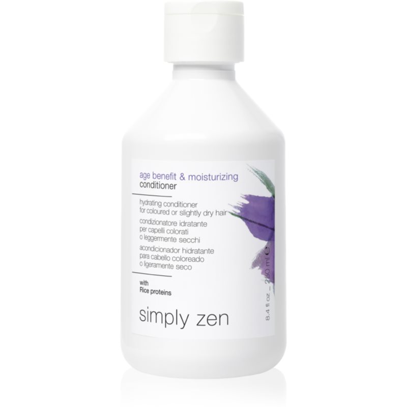 Simply Zen Age Benefit & Moisturizing хидратиращ балсам за боядисана коса 250 мл.