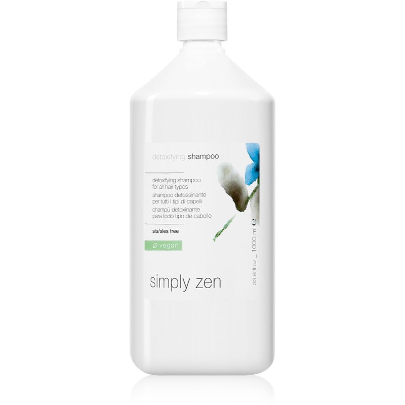 Simply Zen Detoxifying почистващ детоксикиращ шампоан за всички видове коса 1000 мл.