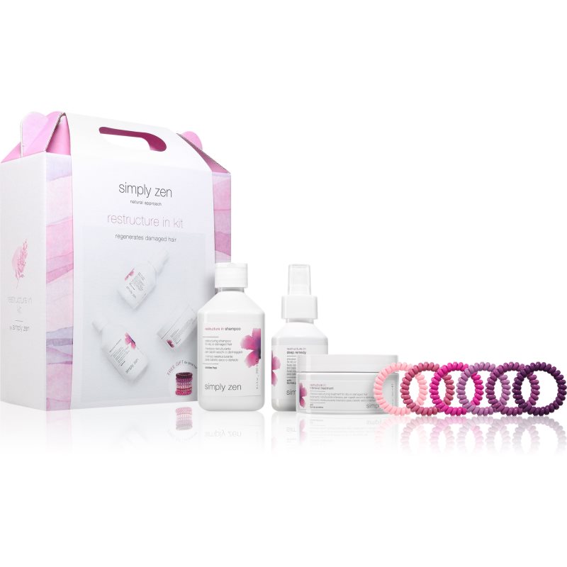 Simply Zen Restructure In kit комплект за суха и увредена коса