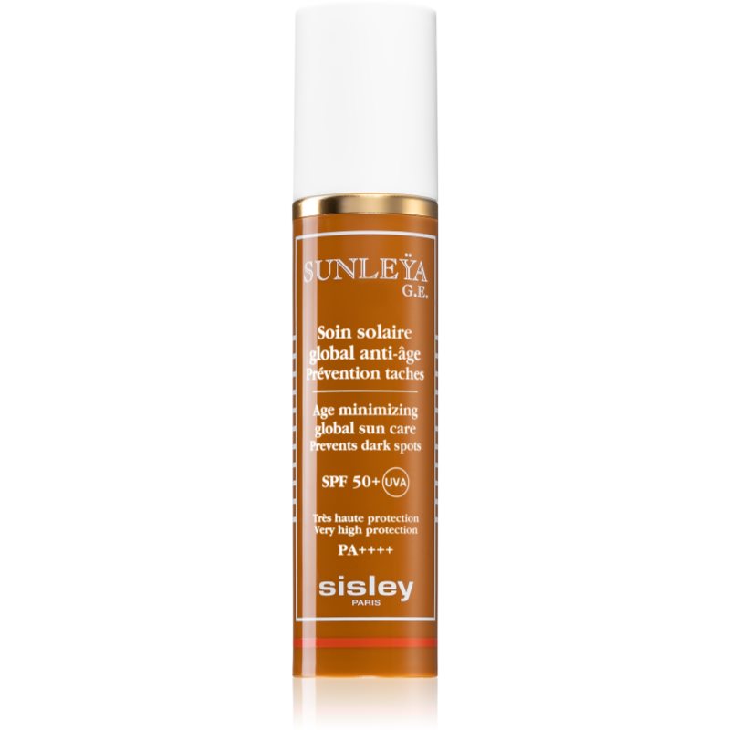 Sisley Sunleÿa Age Minimizing Global Sun Care дневен защитен крем против стареене на кожата SPF 50 50 мл.