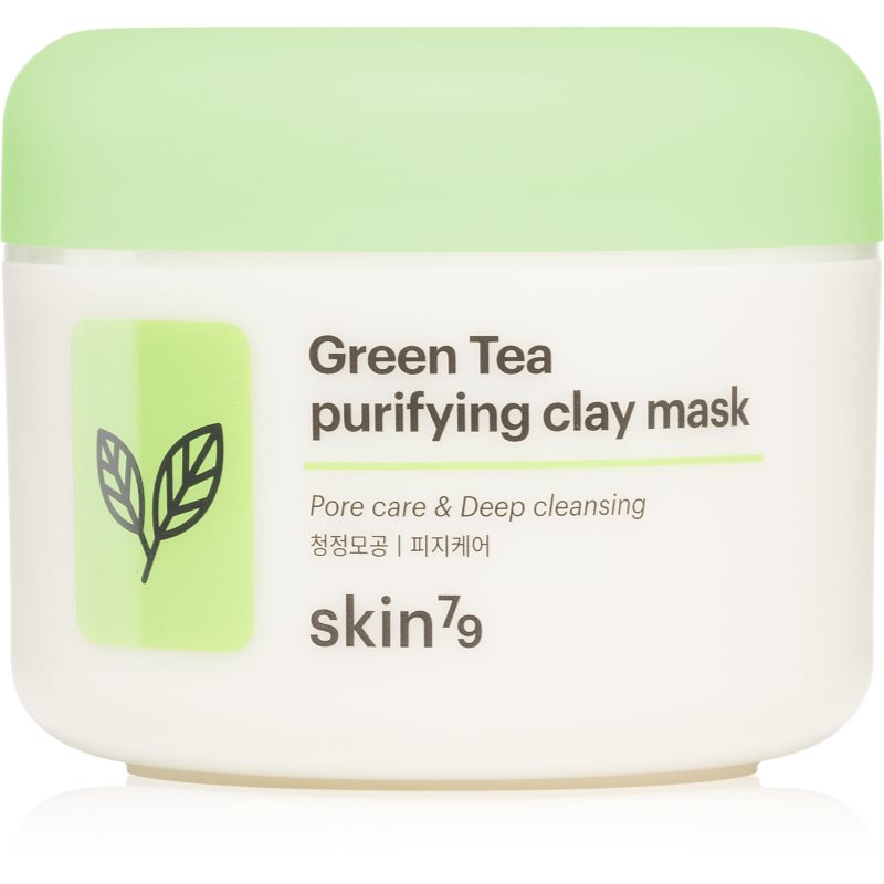 Skin79 Green Tea дълбоко почистваща пилинг маска  с глина 100 мл.
