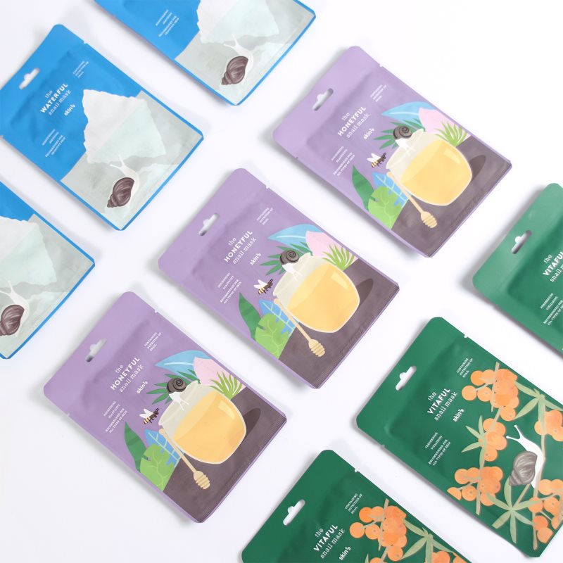 Skin79 Snail The Vitaful антиоксидантна платнена маска с екстракт от охлюв 20 мл. на ниска цена