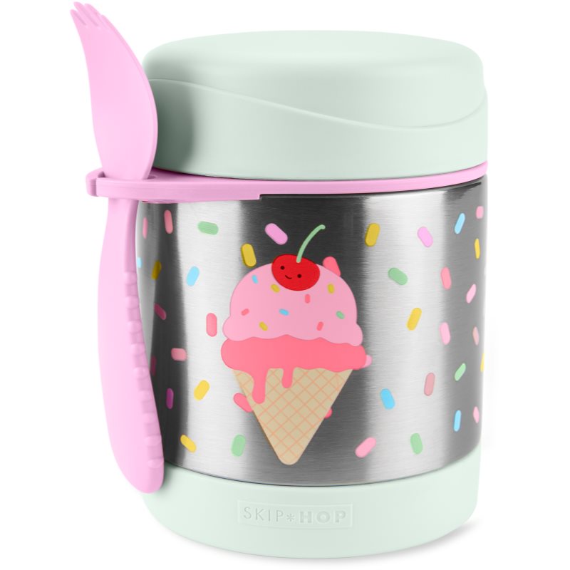Skip Hop Spark Style Food Jar термос за храна Ice Cream 3 y+ 325 мл.