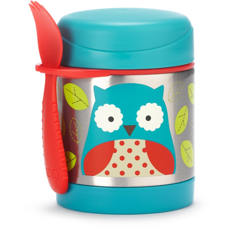Skip Hop Zoo Food Jar термос за храна Owl 3 y+ 325 мл. на ниска цена