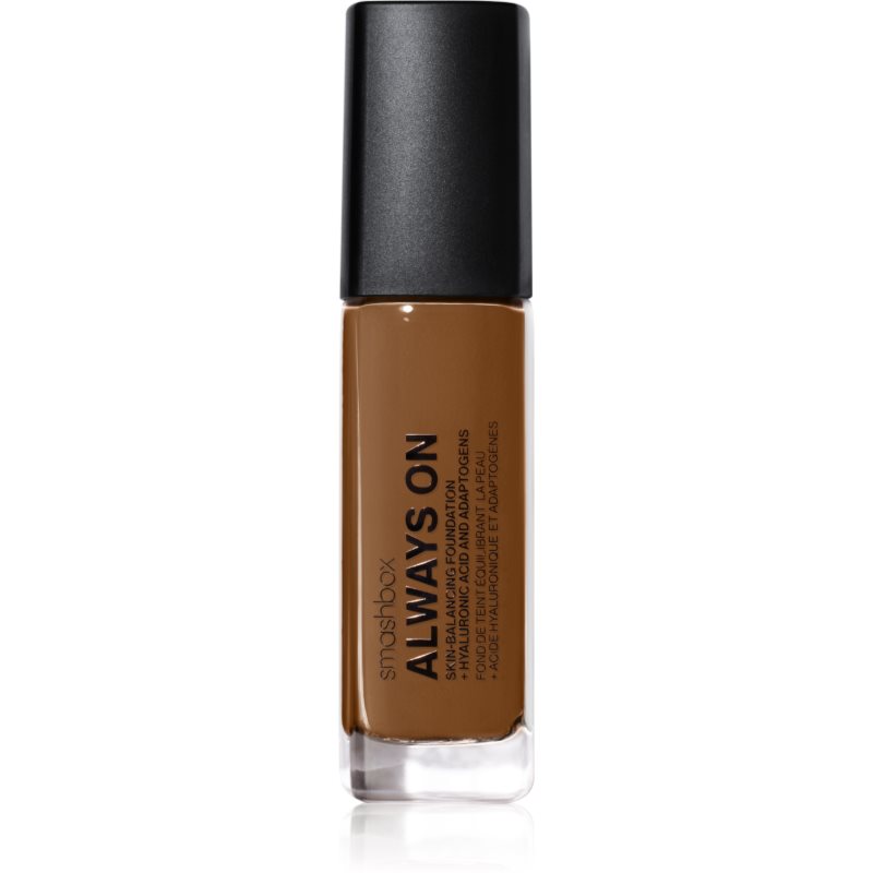 Smashbox Always On Skin Balancing Foundation дълготраен фон дьо тен цвят D20W - LEVEL-TWO DARK WITH A WARM UNDERTONE 30 мл.