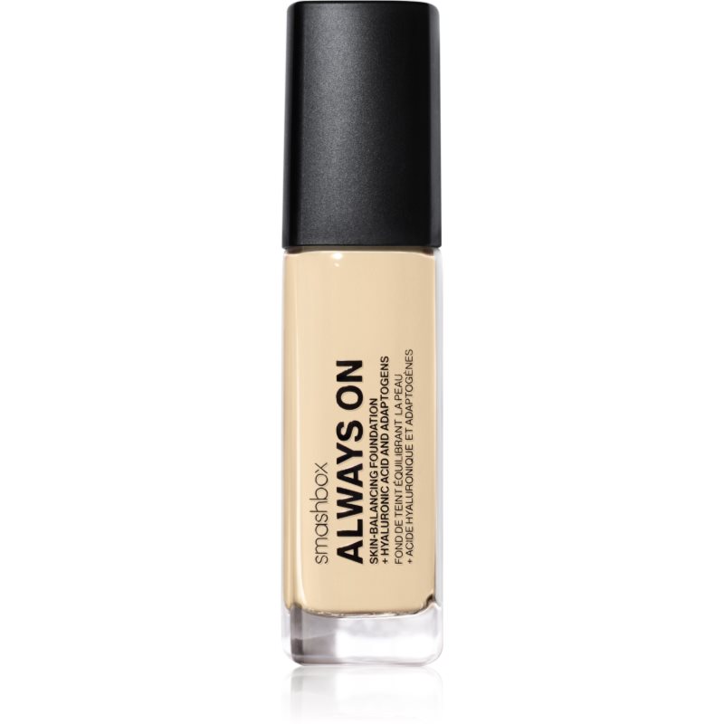 Smashbox Always On Skin Balancing Foundation дълготраен фон дьо тен цвят F10 O - LEVEL-ONE FAIR WITH AN OLIVE UNDERTONE 30 мл.