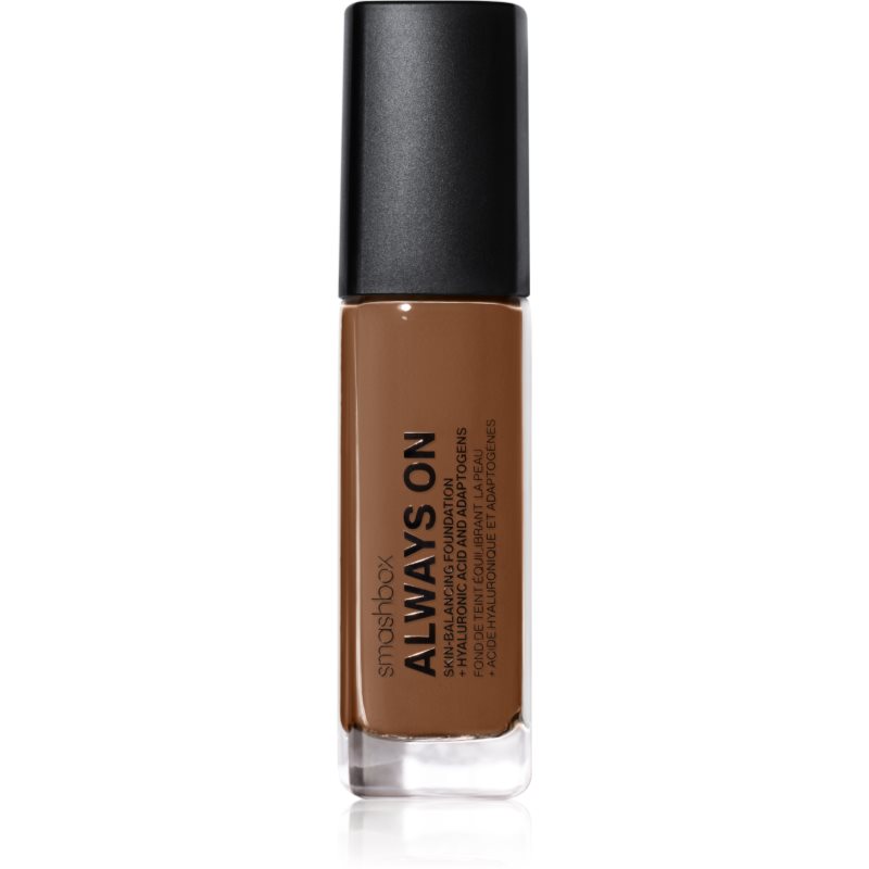 Smashbox Always On Skin Balancing Foundation дълготраен фон дьо тен цвят T20N - LEVEL-TWO TAN WITH A NEUTRAL UNDERTONE 30 мл.